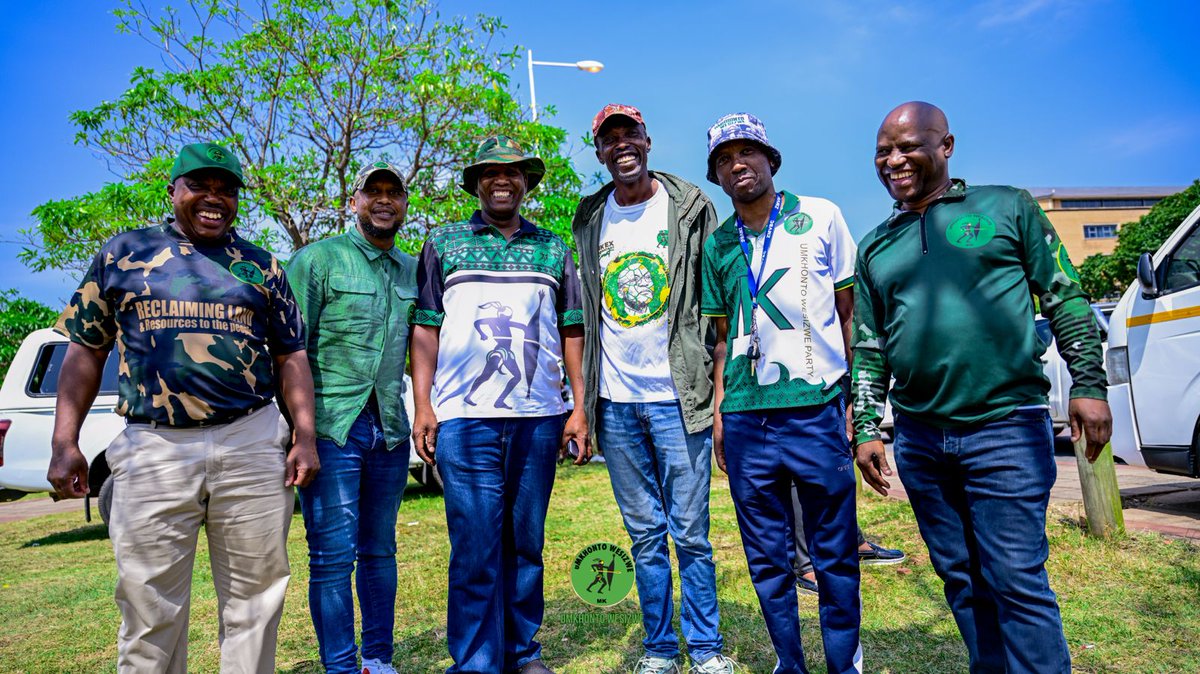 MkhontoweSizwex's tweet photo. Comrades came out in numbers to show unwavering support for their comrade and friend, Hon. Duduzile Sambudla-Zuma, on the third day of her trial. Among those present were Deputy Chair Mokotjo Sebiloane, National Spokesperson Hon. Nhlamulo Ndhlela, National Organizer Comrade Abel Nkuna, Provincial Secretary Sbusiso Hadebe, Youth League President Qiniso Cibane, and MKSM Secretary-General Comrade G-Force, MK Women's League National Deputy Organiser Nokuthula Cele and PCC who all shared heartfelt words of solidarity and encouragement.The Provincial leadership and Ethekwini Regional leadership led the people through out the day