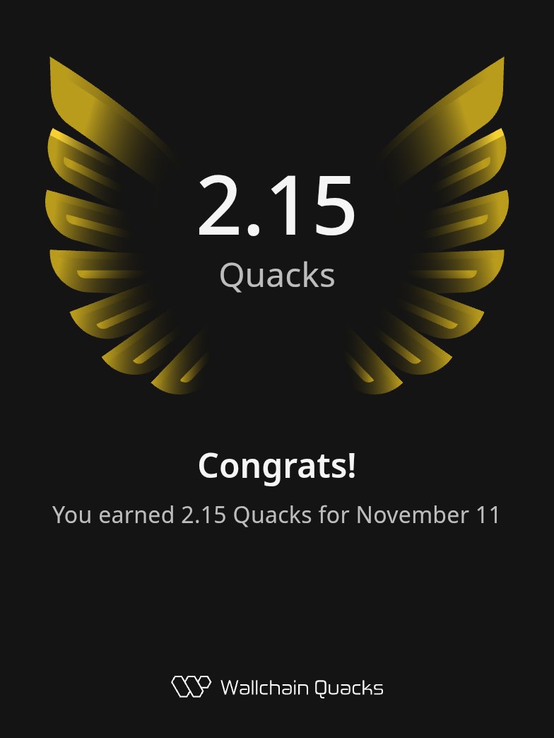 ALL IN WALLCHAIN GUYS THE BEST INFOFI

Consistently create quality content. Just earned 2.15 Quacks on <a href="/wallchain/">Wallchain Quacks</a> in one day. Turn insights into rewards and climb the leaderboard. The campaign I locked in the wallchain is <a href="/idOS_network/">idOS</a> following other projects soon.

Use my