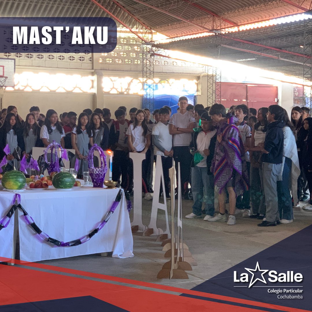 🌼🕯️ Con fe y gratitud, nuestra comunidad celebró el Masta’ku, honrando la memoria de quienes viven en nuestros corazones. 🙏💙
💐 A través de oraciones y ofrendas, recordamos que el amor trasciende el tiempo y fortalece nuestra fe. 🌿✨
#SomosLaSalle #ADNLasallista