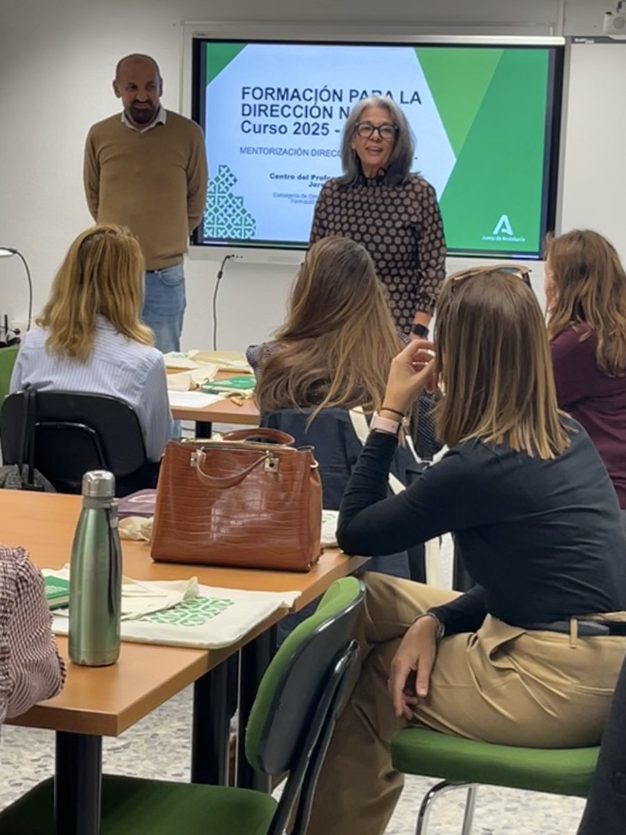 🔰Arrancamos la FORMACIÓN MENTORA PARA LA DIRECCION Y JEFATURA DE ESTUDIOS NOVEL #equiposdirectivosnoveles 
……..
<a href="/EducaAnd/">Consejería Desarrollo Educativo y FP</a> 
<a href="/DG_IFP/">DG de Innovación y Formación del Profesorado</a>