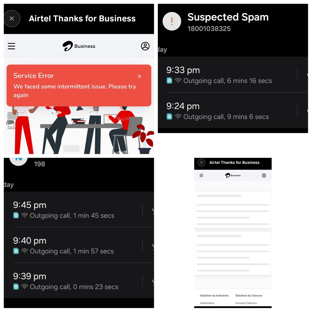 coolvikashanand's tweet image. Thank U @airtelindia
@Airtel_Presence Just for E-bill i called (ivr says no email id registered) thanks app shows email id registered but error. No one responding enterprise CC 18001038325. Emailed to enterprise for bill yet no reply. Chatbot useless. #Wow #airtelenterprise