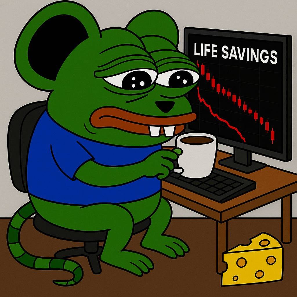 CheesyRick's tweet image. You either die a hero or you live long enough to see yourself become the villain 🧀💊