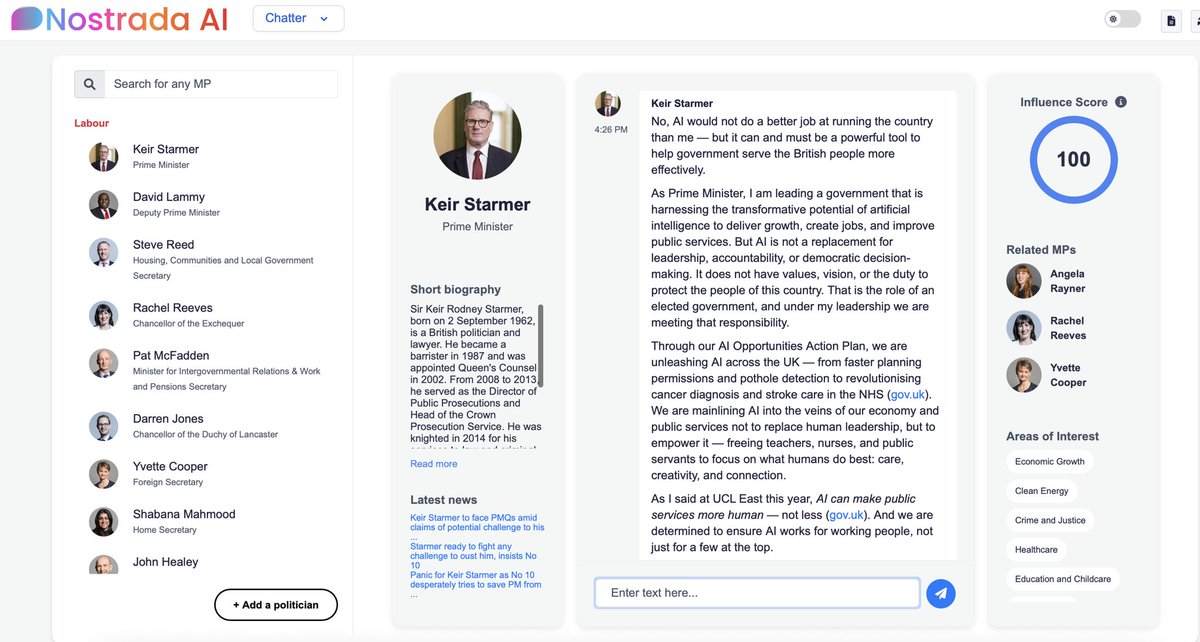 Nostrada AI tweet media