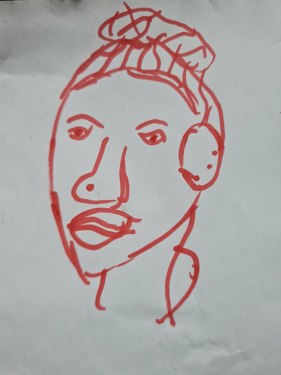 jideflash's tweet photo. I'm now taking my artist career serious. Rate my skills over 10.  Muse: @Activity_queen #PicassoInTheMaking https://t.co/S6fj102OAO