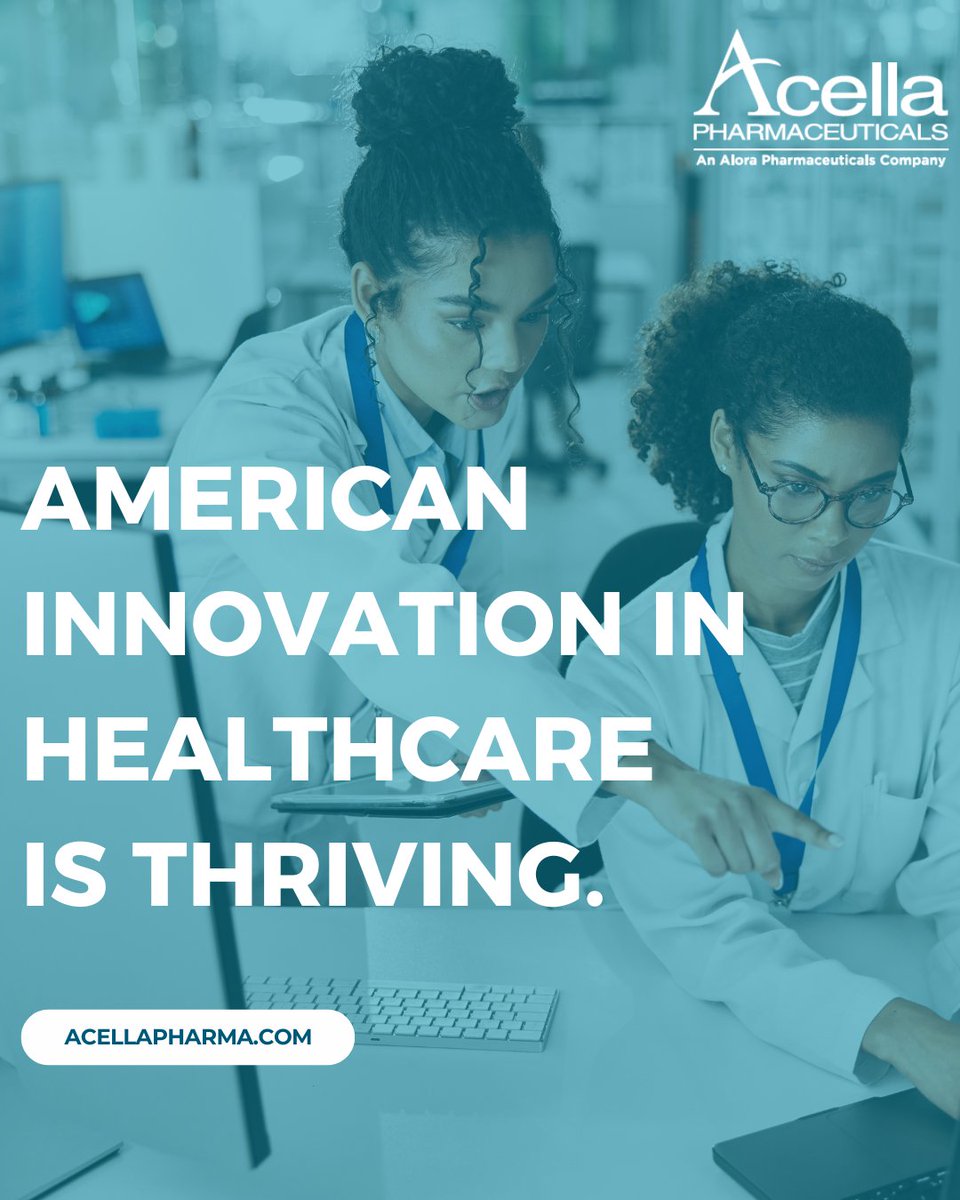 AcellaPharma's tweet photo. We are proof that innovation in healthcare is thriving.

U.S. innovation delivers thyroid care with #DTEs. 

#ThyroidHealth https://t.co/QcPEoFgRZp