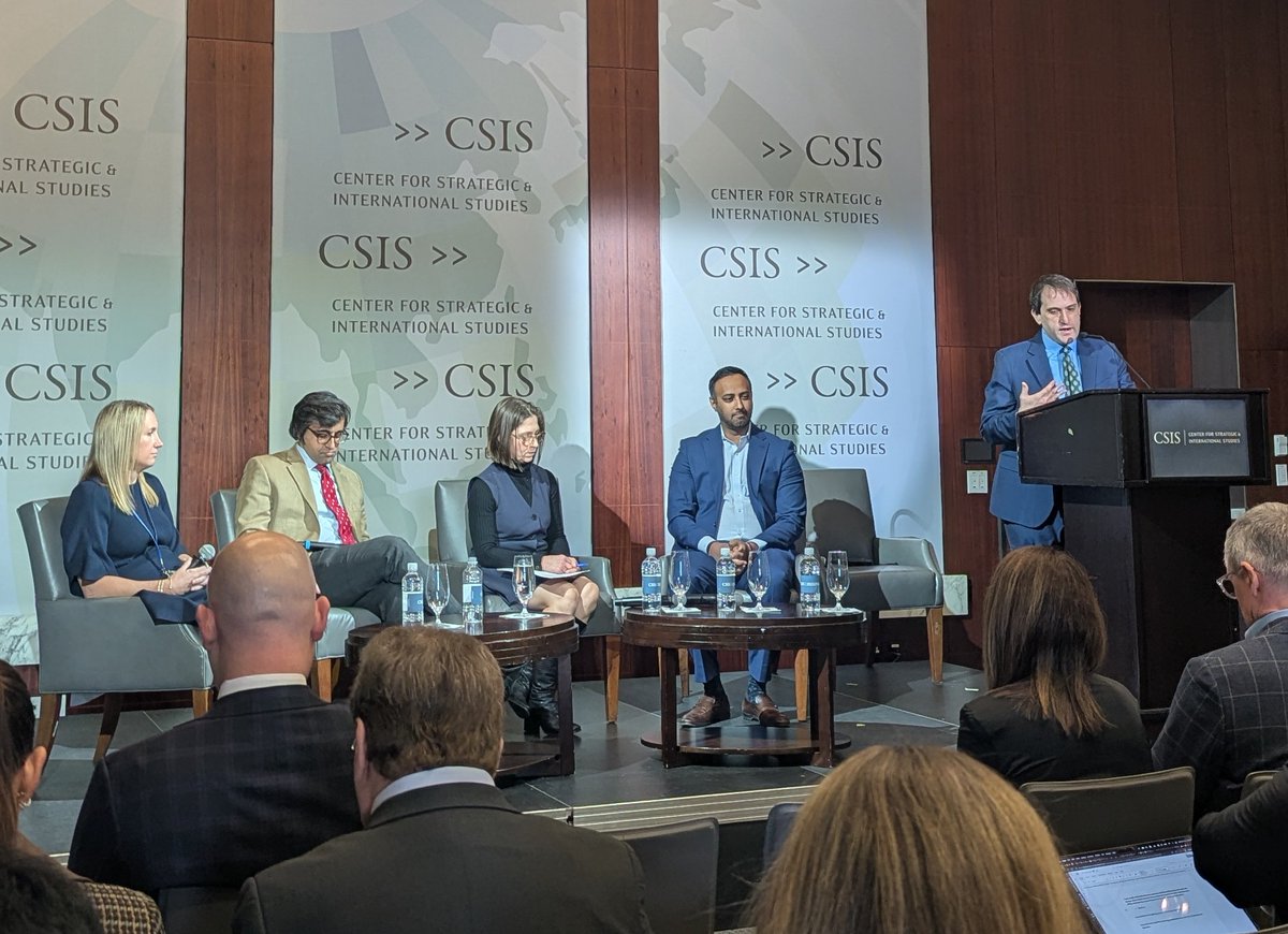 Looking forward to today's timely discussion on spectrum policy and wireless leadership at <a href="/CSIS/">CSIS</a>!

For those who can't attend in person, CSIS is livestreaming the event now.

#SpectrumPolicy #WirelessLeadership #6G #Telecommunications #NTIA #FCC #NationalSecurity #TechPolicy
