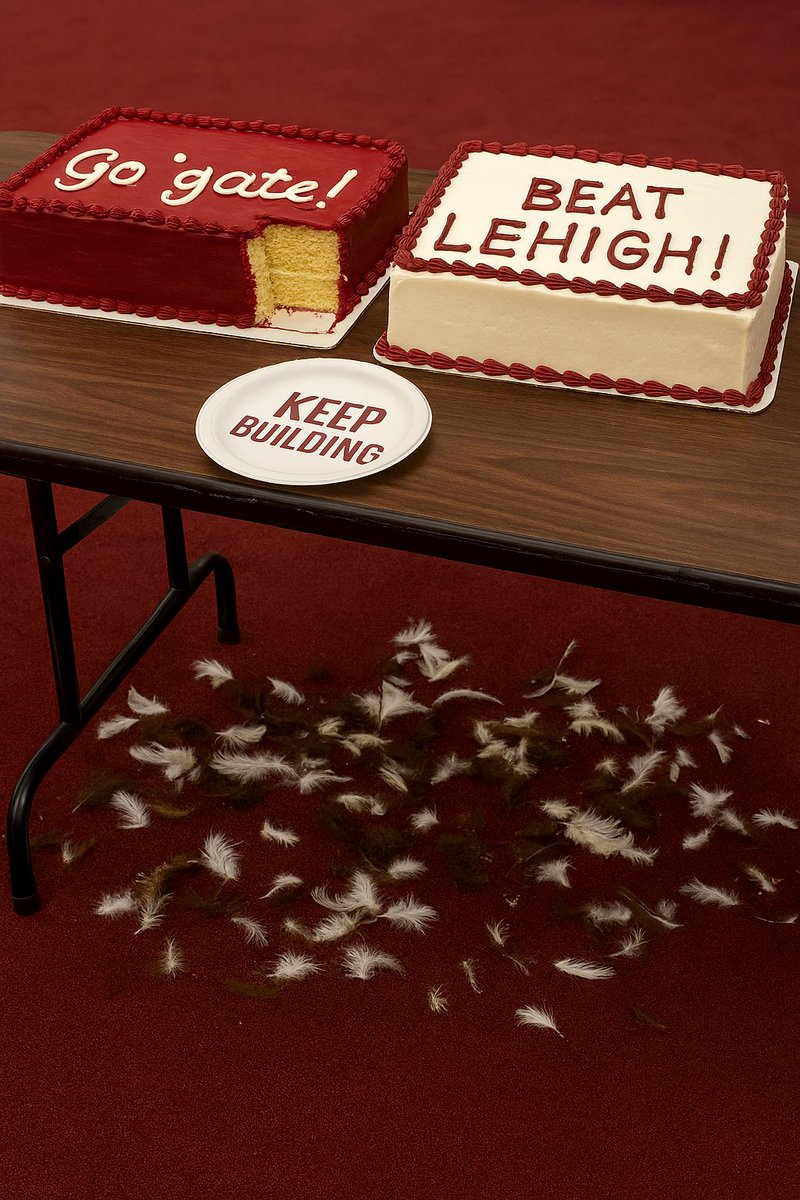 gate6912's tweet image. Happy @ColgateFB Cake Wednesday!

BEAT LEHIGH!