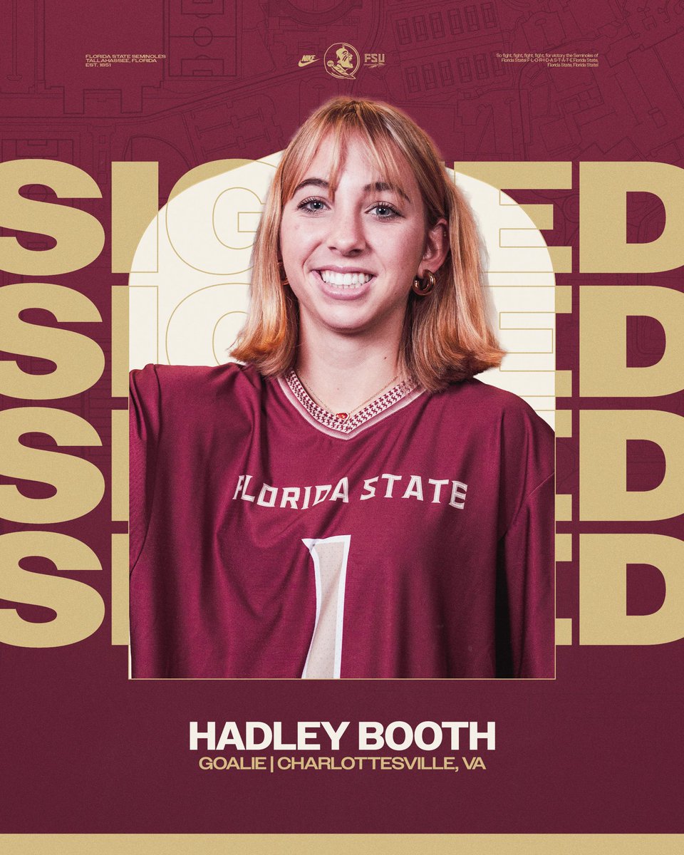 Welcome to the Garnet and Gold, Hadley! 🍢

#NolesLax