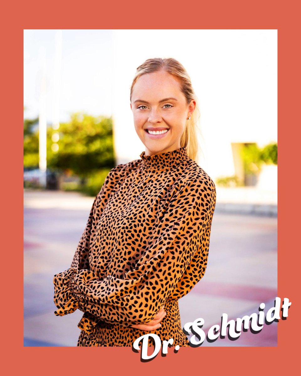JenkinsKids's tweet photo. 🦷 Meet Dr. Schmidt! 🦷

Dr. Schmidt, a graduate of the UMKC Dental School, is our teen dentist! Dr. Schmidt’s goal is to bring as many laughs into the office as possible. Recently married to a fellow general dentist, she brings enthusiasm and a fresh perspective to our team. 💫 https://t.co/kaGki34jqf
