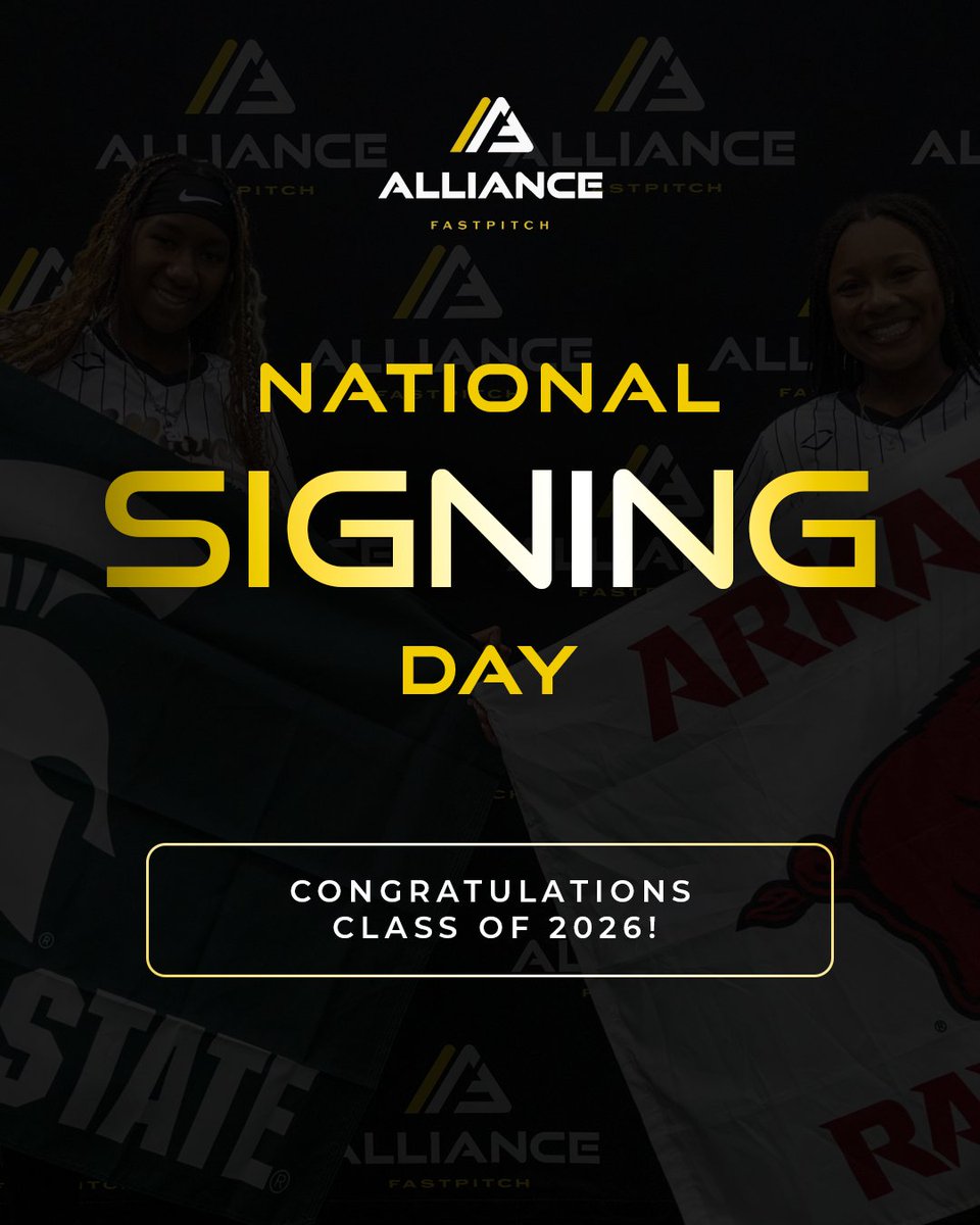 thealliancefp's tweet image. 🎉 Happy National Signing Day! Today we celebrate every athlete who&apos;s found their next home 🏡 on and off the field.

No matter where you’re headed, remember: everyone’s timeline is different and that’s more than OK. 💛 🖤 

📸 Headed to the next level? We want to feature you!…