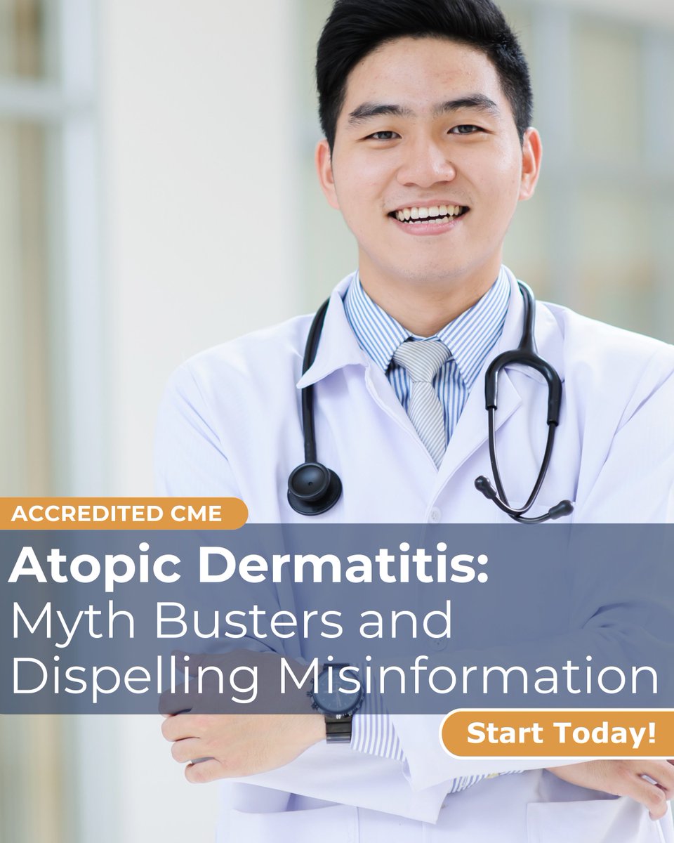 Even with multiple treatment options, many patients with atopic dermatitis still struggle. 
👉 Enroll now: mdbriefcase.com/courses/atopic…