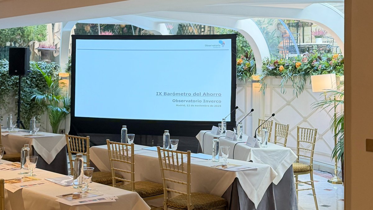 El Observatorio <a href="/INVERCOinfo/">Inverco</a> ha publicado hoy el último Barómetro del Ahorro:

-Más de la mitad de los ahorradores españoles invierte a largo plazo (más de tres años)

- Cada vez hay más inversores con un perfil dinámico

Puedes leer más aquí ⬇️
expansion.com/ahorro/2025/11…