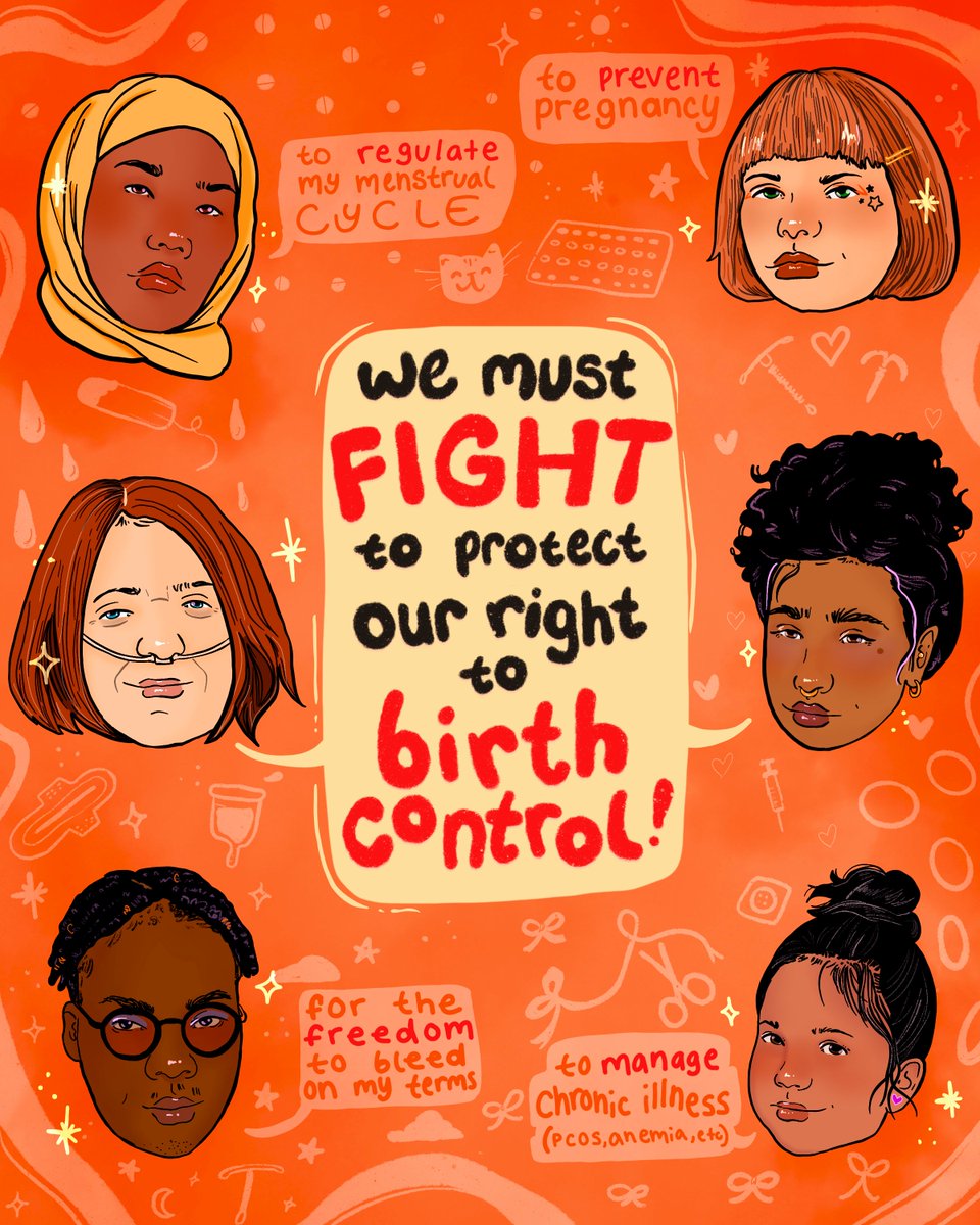 liberaljanee's tweet image. 📢 Today marks #ThxBirthControl Day! At a time when fearmongering about birth control is at an all time high, let&apos;s remember there are endless reasons someone may need access to contraception.

🧡 Birth control is safe, effective and our right!