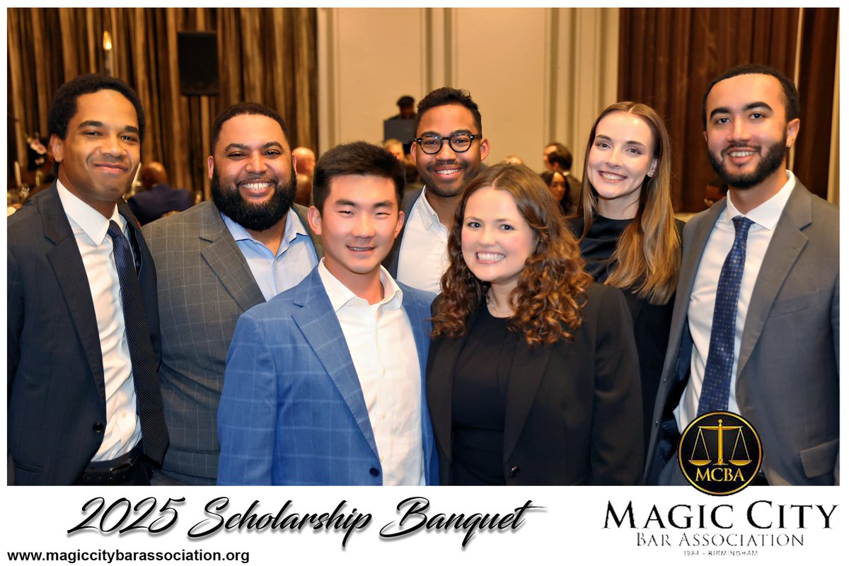 BalchBingham's tweet photo. We joined with the @magiccitybar to celebrate the achievements of Alabama’s minority law students at the 2025 Scholarship Banquet themed “Advancing Justice, Inspiring Leaders.”
Congratulations to the 2025 honorees!
#BalchGivesBack #MagicCityBarAssociation https://t.co/ZqmeelC9wd
