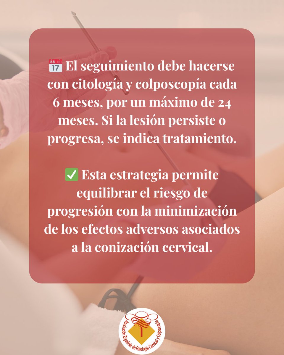 🩺CIN 2: ¿cuándo es adecuada una conducta expectante?

Analizamos los criterios que guían la toma de decisiones.

Te lo contamos en el post👇

#AEPCC #CIN2 #prevencion