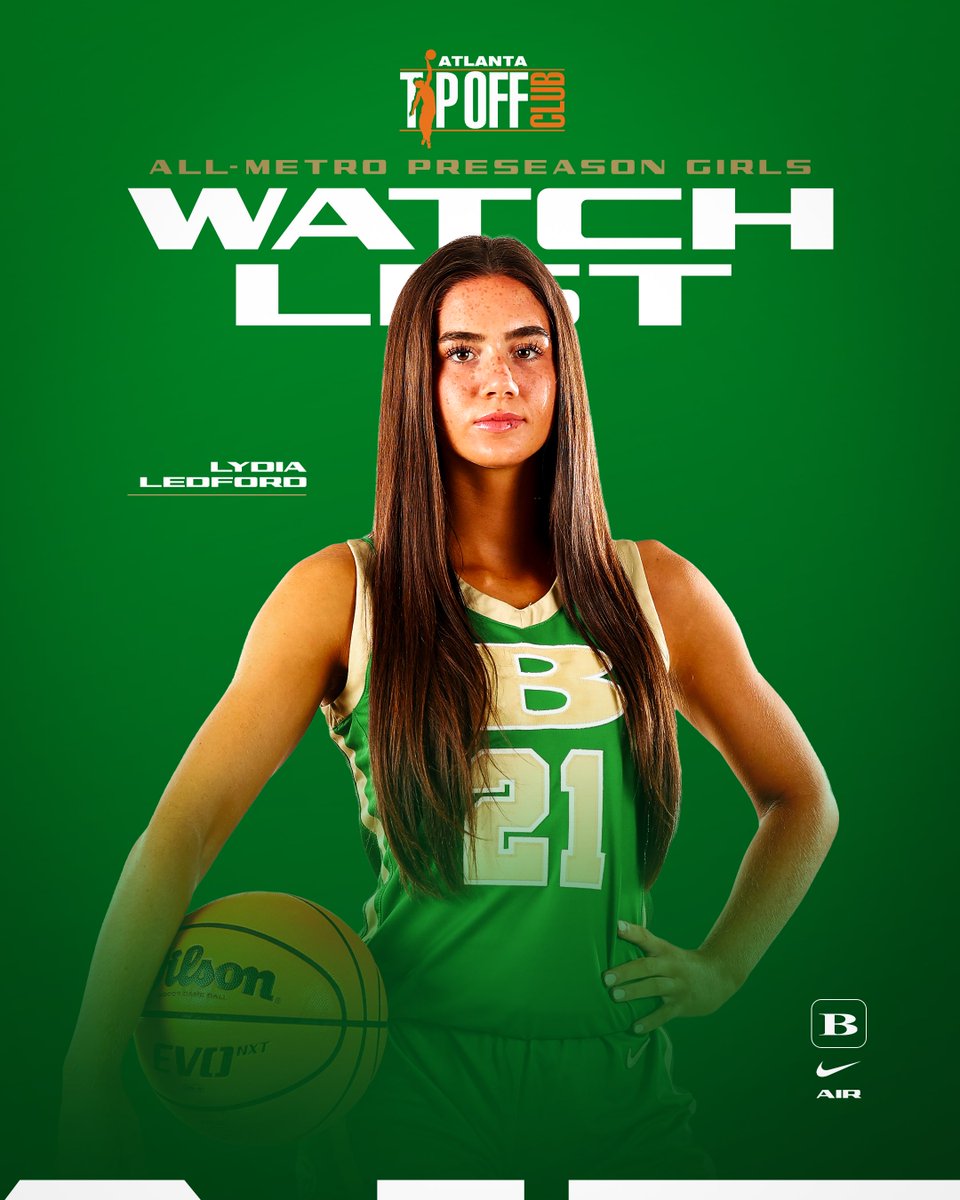 2️⃣1️⃣ on 🔥

<a href="/Lydia_Ledford21/">Lydia Ledford</a> has been named to the <a href="/ATLTipoffClub/">Atlanta Tipoff Club</a> All-Metro Preseason Watchlist❗️

🔗: bit.ly/4i0cQuO

#CultureWins | #RunAndHunt
