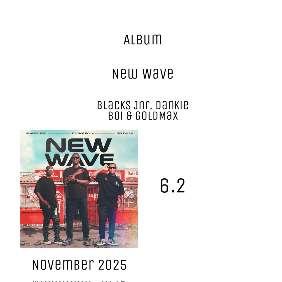 TheFlashCrew_'s tweet photo. New Wave By Blacks Jnr, Dankie Boi &amp; GoldMax https://t.co/upuVvPUeza