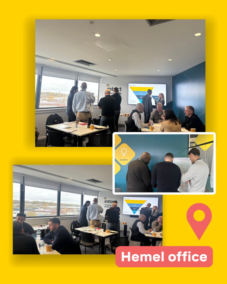 IntactSoftware's tweet image. We love it when teams who usually work across time zones can actually be in the same room! 💛