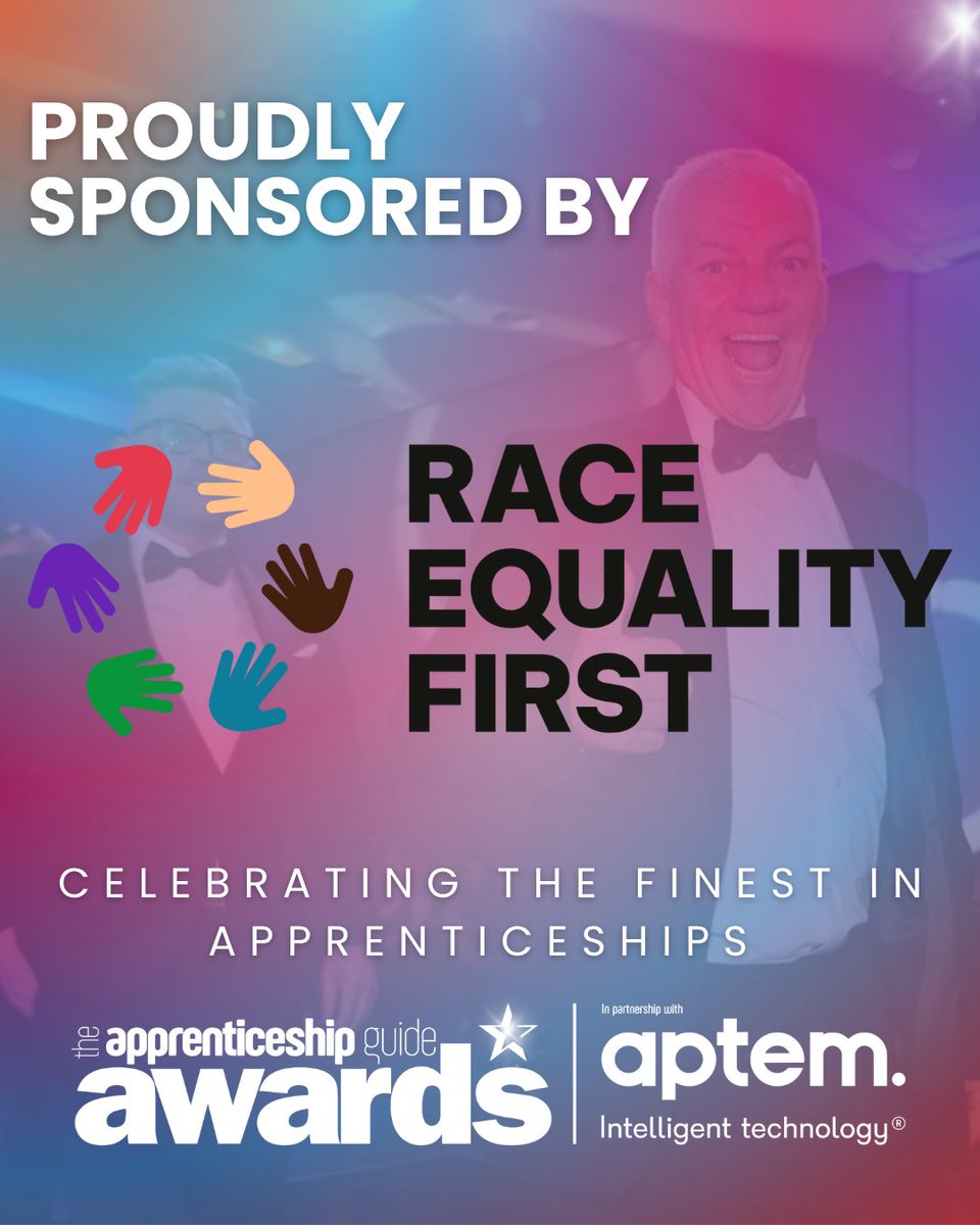 theapp_guide's tweet image. The Apprenticeship Guide Awards 2026 is proudly sponsored by Race Equality First

For fifty years, Race Equality First (REF) has been at the forefront of the fight against racial discrimination and hate in Wales. 

#AGAwards #apprenticeships #apprentice #sponsorship