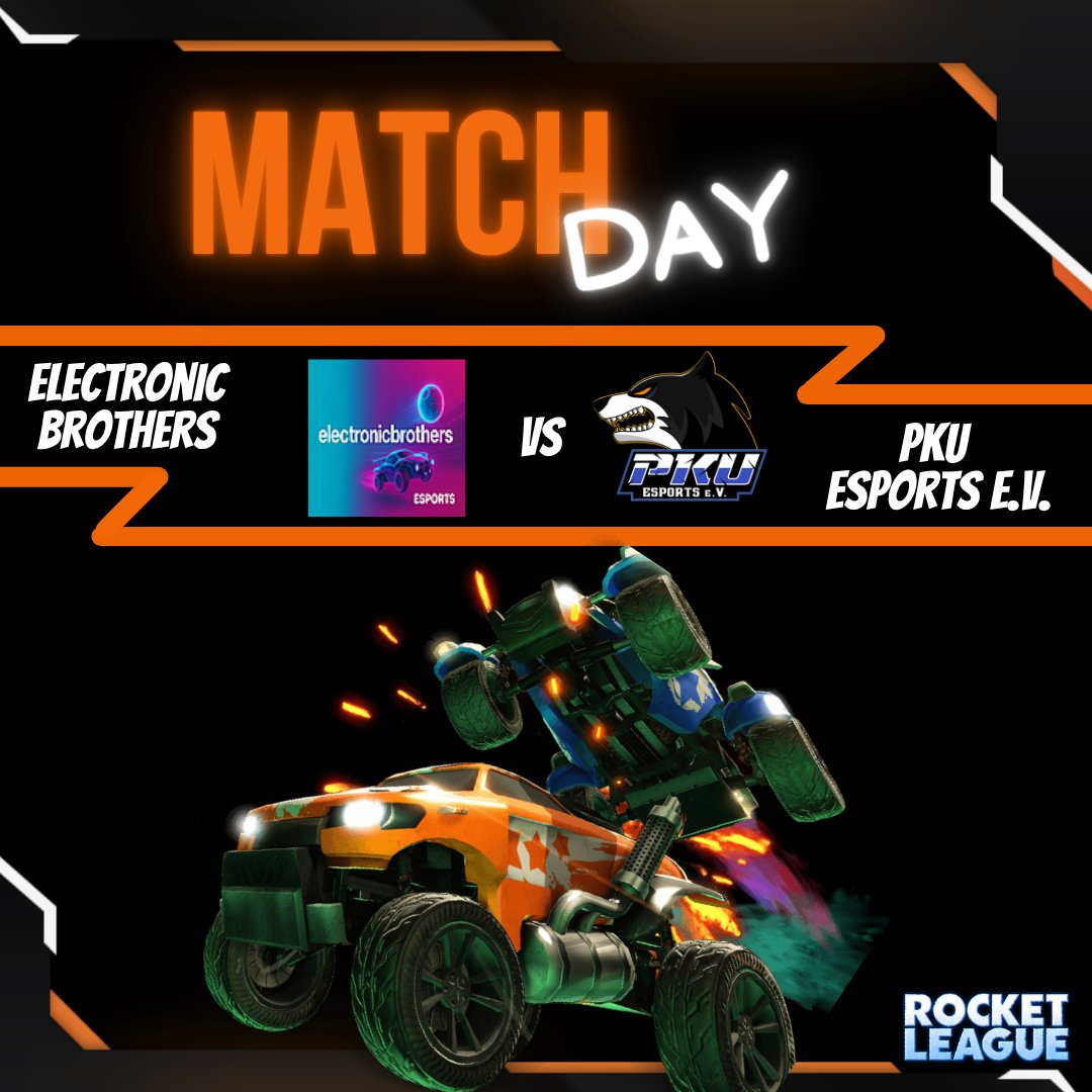 🔥 MATCHDAY🔥

Im heutigen Spieltag der <a href="/desbl/">DeSBL</a> 3vs3 Advanced League tritt unser Team gegen die electronic Brothers an.

Wann? Heute, 20:00 Uhr
Wo? LIVE auf twitch.tv/truckyonico1234

#PKU #PKUeSportseV #PKUeSports #esport #esports #desbl #RocketLeague