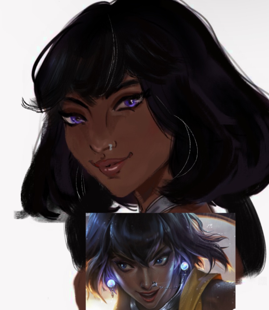 ThatoneQueen3's tweet image. Nilah WIP