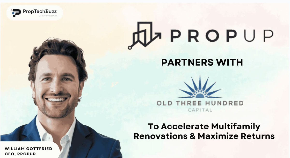 SmartConnectPR's tweet image. #PropUp, a provider of maintenance and renovation technology for the rental housing industry, has deployed its property maintenance and renovation platform with #OTHCapital, a private equity firm specializing in residential acquisitions and development proptechbuzz.com/news/propup-ot…