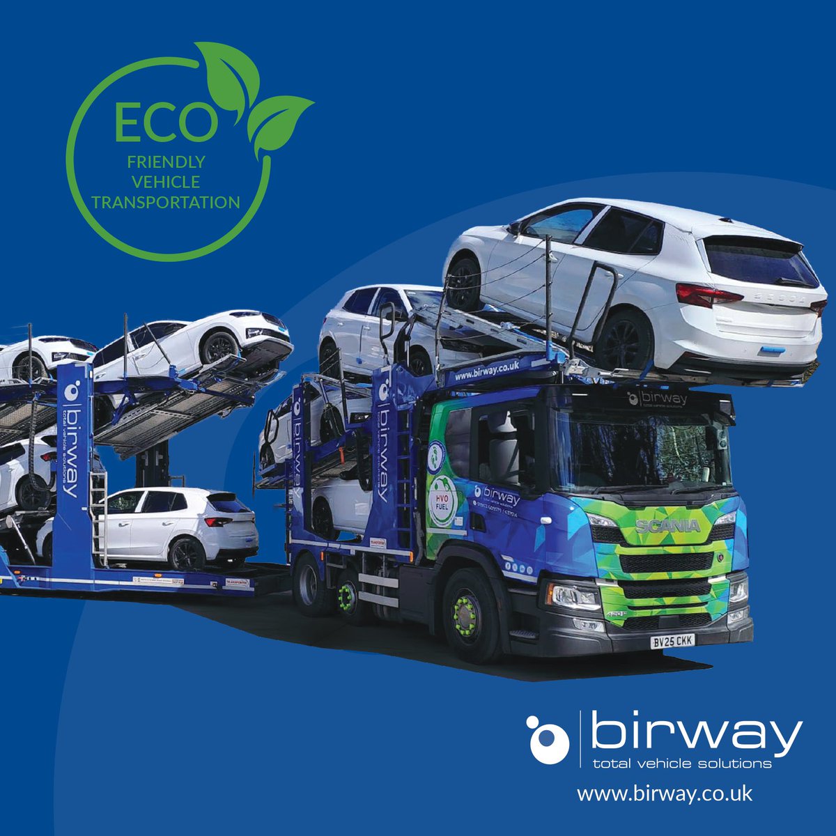 🌍 Go Green with Birway! 🚗💨

Looking for reliable vehicle transport solutions that don’t cost the earth?
At Birway, we’re proud to offer eco-friendly HVO fuelled transporters — reducing emissions by up to 90% compared to diesel. 

📞 Get in touch today on 01902 609 579