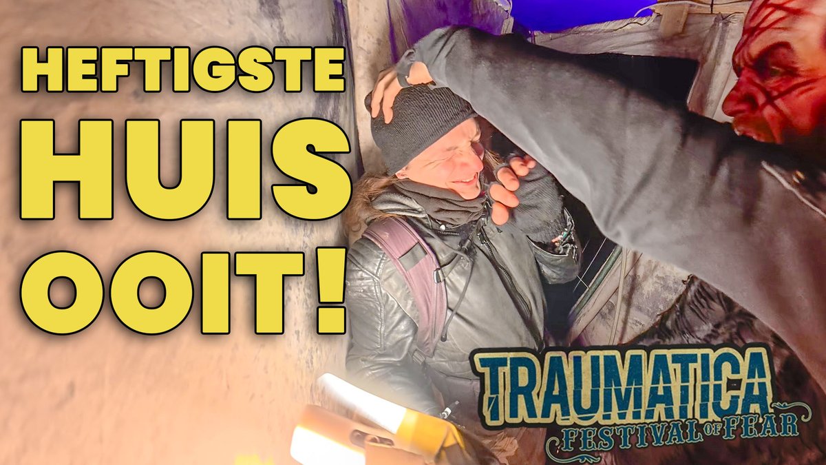 NielsKooyman's tweet image. DIT SPOOKHUIS ging VEEL TE VER! (Traumatica, Europa-Park)
Watch👉youtu.be/TTsmy65a4cI

In deze video bezoeken we #Traumatica. Van gestoorde acteurs tot bloedstollende geluiden en duistere werelden... We wagen ons aan het meest angstaanjagende spookhuis ooit! #halloween