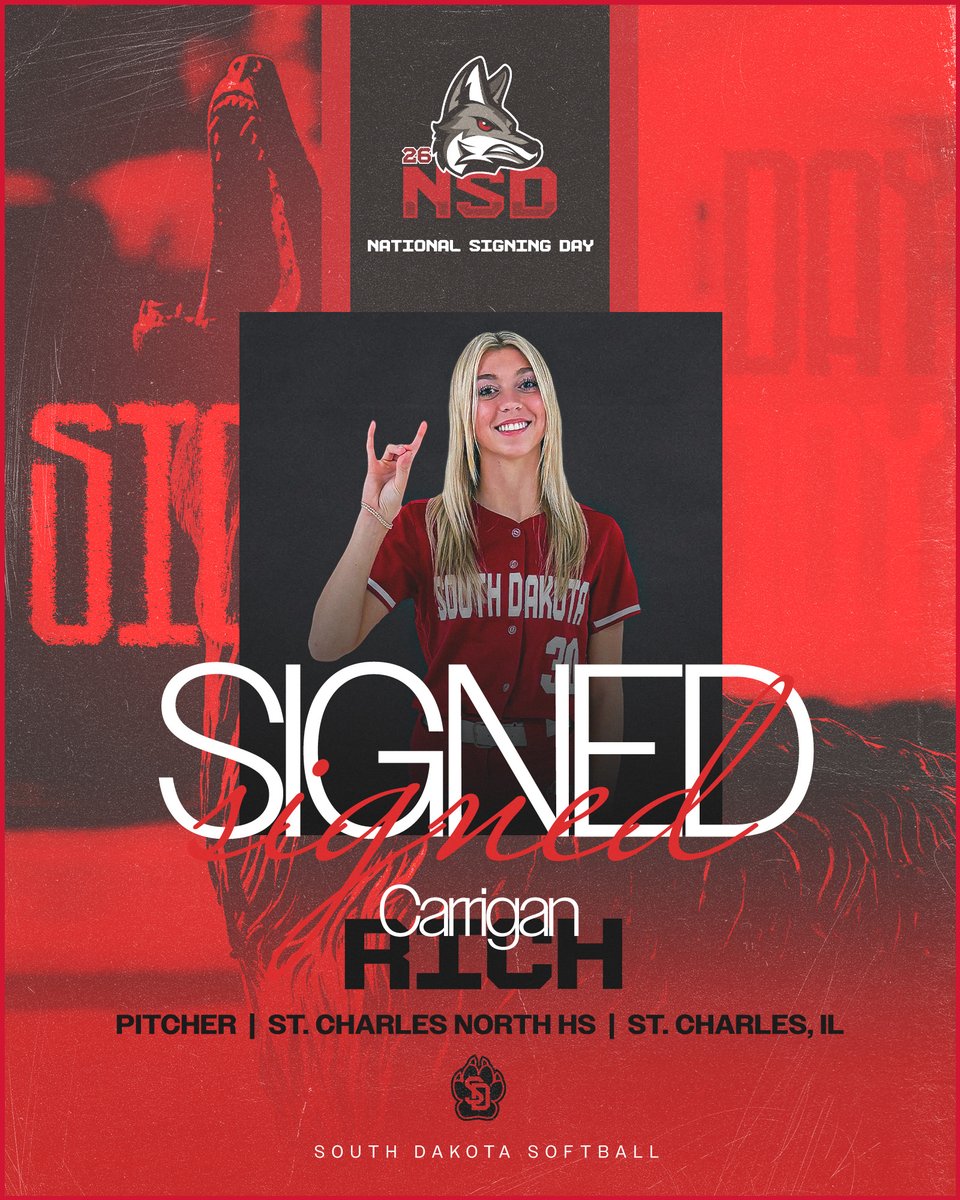 South Dakota Softball tweet media