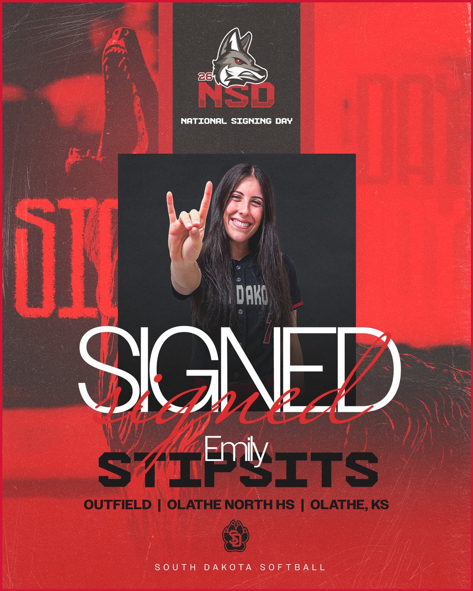Welcoming a new Coyote to the team!

🔴Emily Stipsits
📍Olathe, KS
🥎Outfield

#GoYotes