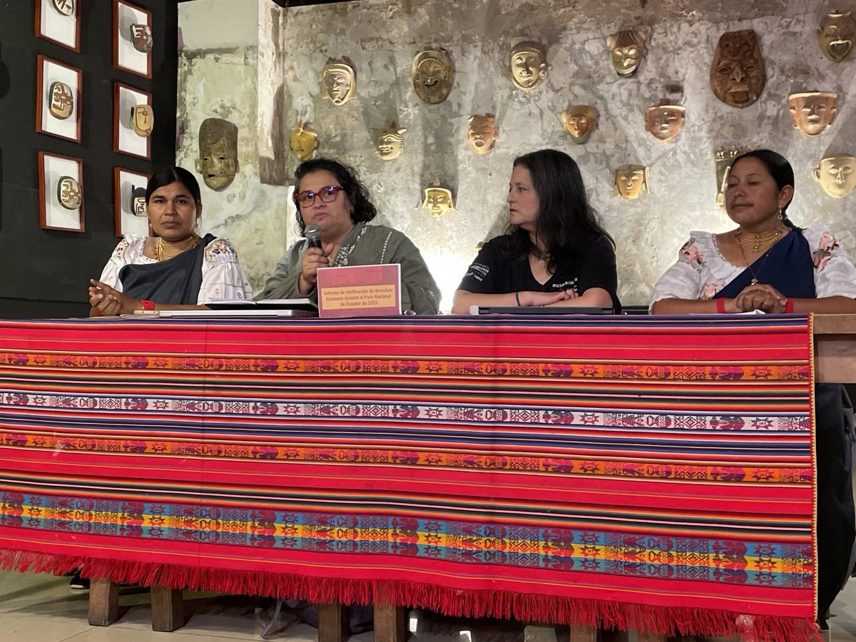 María Espinosa también refirió que si bien la movilización terminó, la represión continúa con el uso abusivo del derecho penal, es el caso de un alto número de manifestantes, dirigentes, líderes sociales, personas defensoras de derechos humanos con procesos penales en su contra