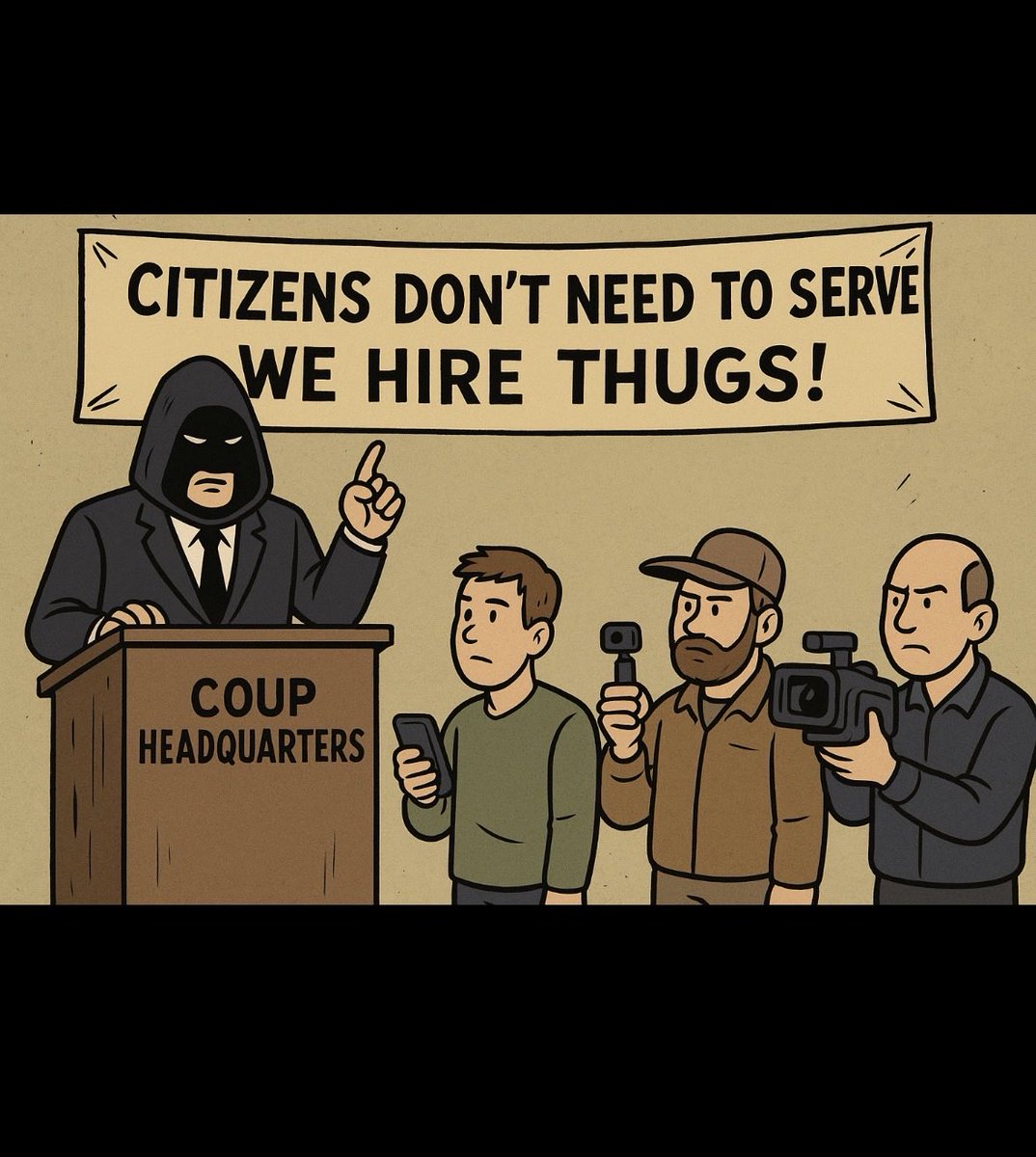 Politictoons's tweet photo. @realDonaldTrump 
@Sec_Noem 
@AGPamBondi
@BrendanCarrFCC
@CIA 
@DeptofWar 
@SecWar 
@DHS
@DNIGabbard
@DOD_IG
@DOGE 
@FBIDirectorKash 
@NCSCgov 
@NSAGov 
@ODNIgov 
@SecDef 
@WhiteHouse @HouseFloor @DrAliceJEdwards @Apple we know the truth https://t.co/v63CgK7Atz