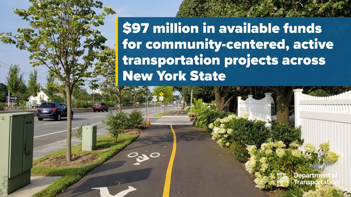 🚶‍♀️🚴‍♂️ Big news for NY communities! Thanks to @govkathyhochul’s leadership, $97M is now available for active transportation projects that make walking, biking, and everyday travel safer and more connected across the state. Let’s keep NY moving!
🔗More Here: bit.ly/4p51V5l