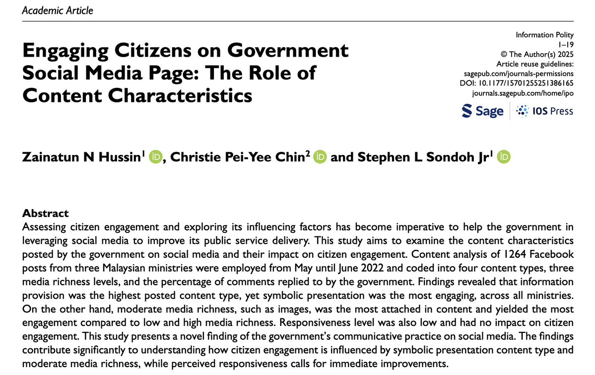 Information Polity tweet media