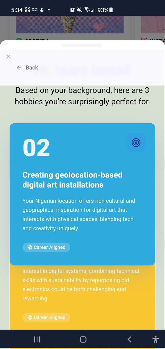My LinkedIn data tells me that I need to get a life outside of work by taking up traditional Yoruba drumming and rhythm composition.
Harness your data to find your hidden passion: app.vana.com #datarevolution
<a href="/vana/">vana</a>