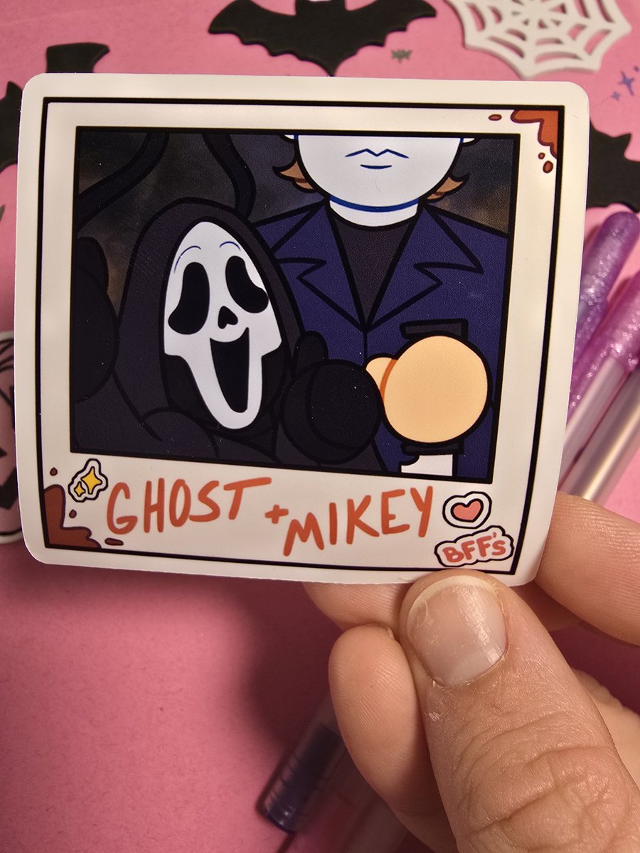 achjayel's tweet photo. MY SPOOKIE ETSY SHOP IS LIVE! 💜✨️

If you've ever wanted a sticker that was cute and spooky (cooky??), look no further! Check out the link in bio or if you want to check it out! 👻🌟

Thank you all for your time and support. I am, and always will be, eternally grateful! 🦇💜 https://t.co/73U4zT9759