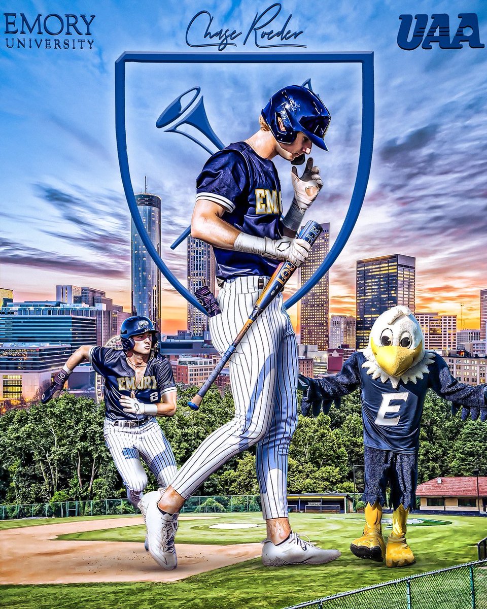chaseroeder_'s tweet image. Grateful to God for the strength &amp;amp; opportunities to pursue the game I love. Huge thanks to my family for their sacrifices, my coaches for their guidance, and my teammates for making me better along the way.
Blessed to announce: I’m committing to Emory University! #FlyHigher