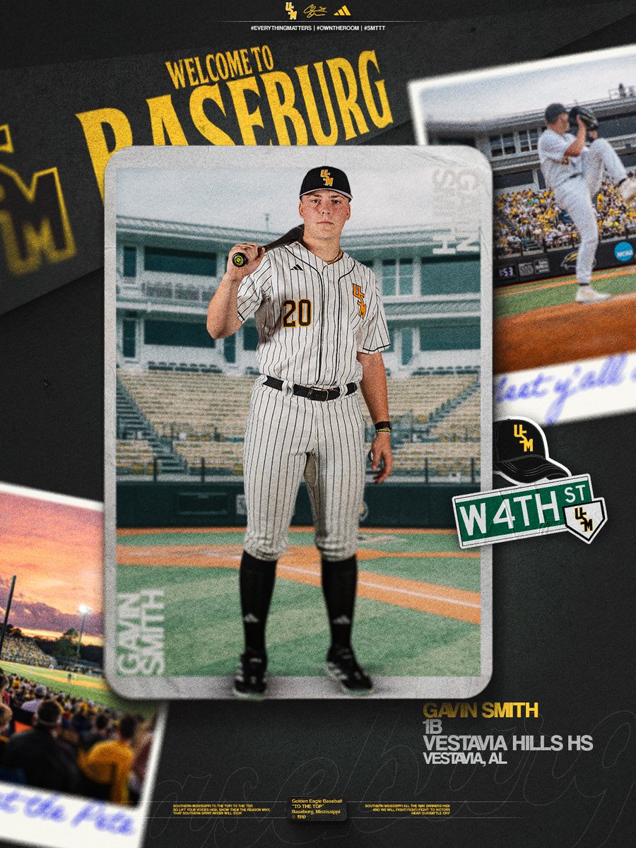 SouthernMissBSB's tweet photo. Welcome to the family, @GavinSm19972064.

#EverythingMatters | #SMTTT https://t.co/eftCGZ3Fjq