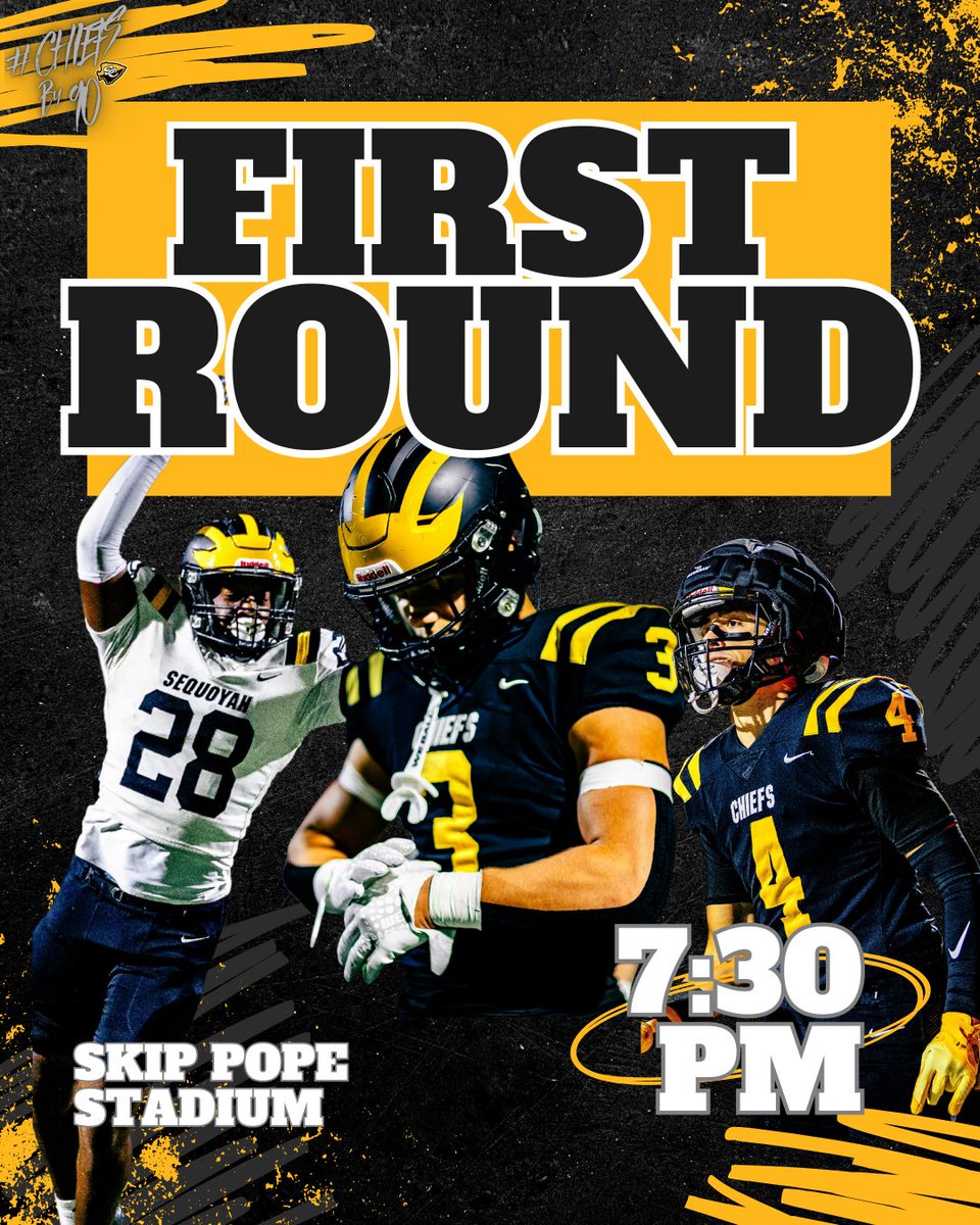 SequoyahChiefs's tweet image. GAMEDAY! See you tonight at Skip Pope! #BEST