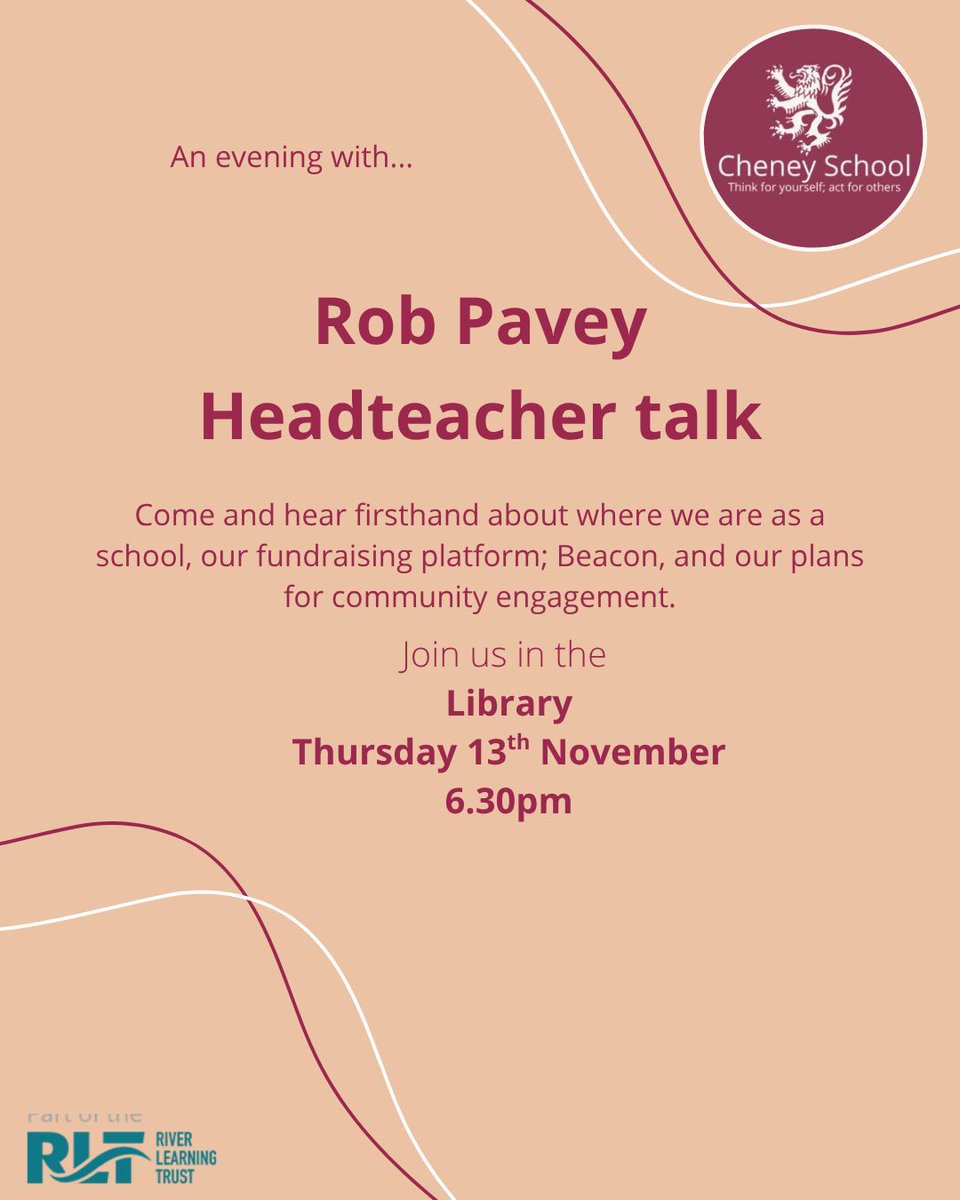 Cheney School tweet media