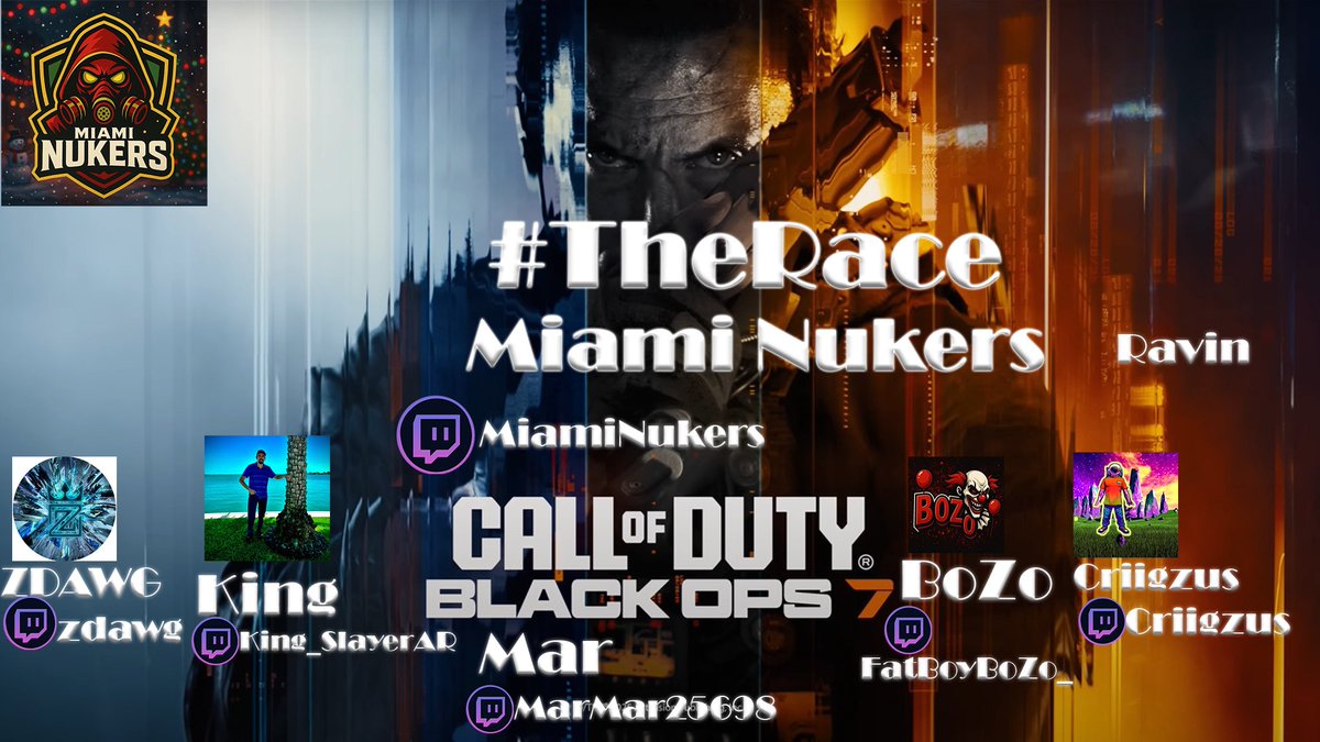MiamiNukers's tweet photo. We are BACK for another year! #TheRace to MAX Prestige🔥 see you tomorrow! https://t.co/FexzIRFUWH #CallofDuty https://t.co/fYGuUwnPlE