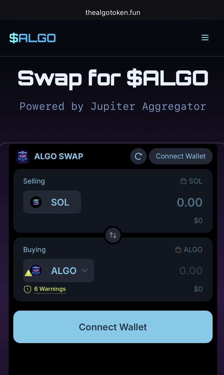 The Algorithm $ALGO tweet media