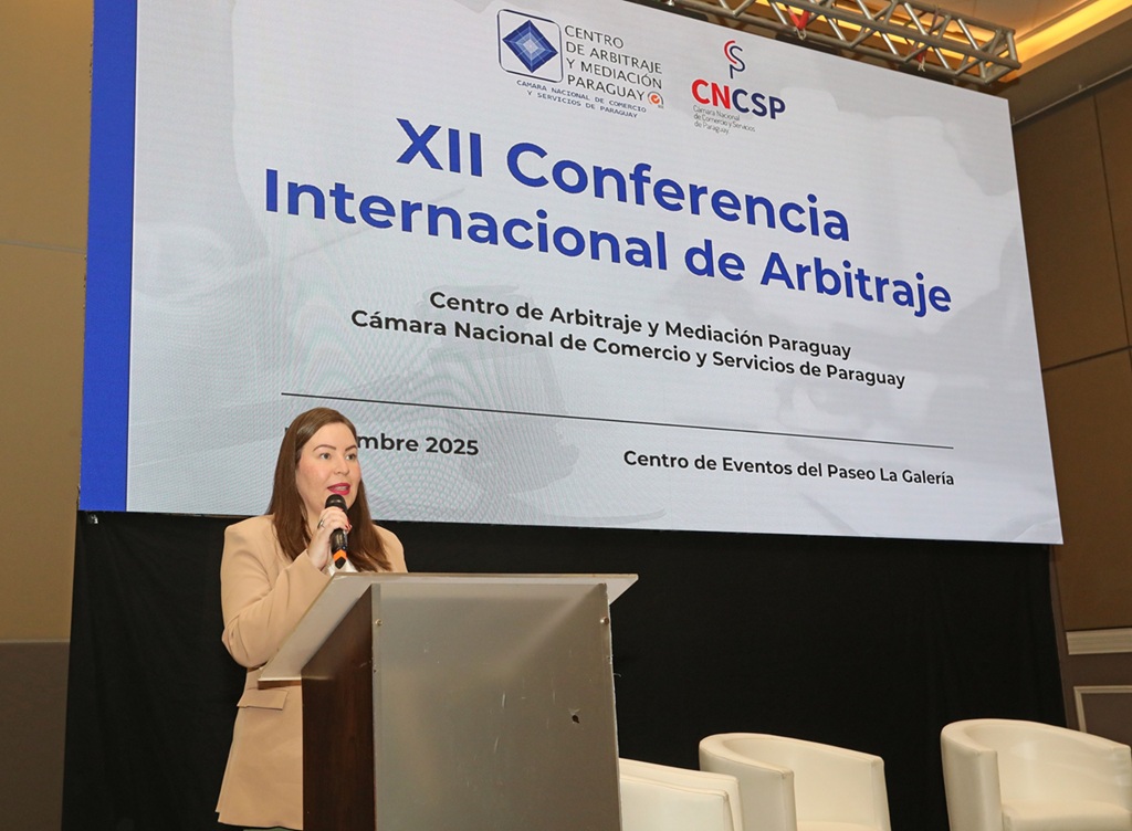CNCSP's tweet photo. La XII Conferencia Internacional de Arbitraje organizada por el Centro de Arbitraje y Mediación Paraguay #CAMP de la #CNCSP, reafirmó el compromiso con la seguridad jurídica y la inversión en Paraguay.
https://t.co/9Hc8A0p2Ir https://t.co/RvebpIYpR6