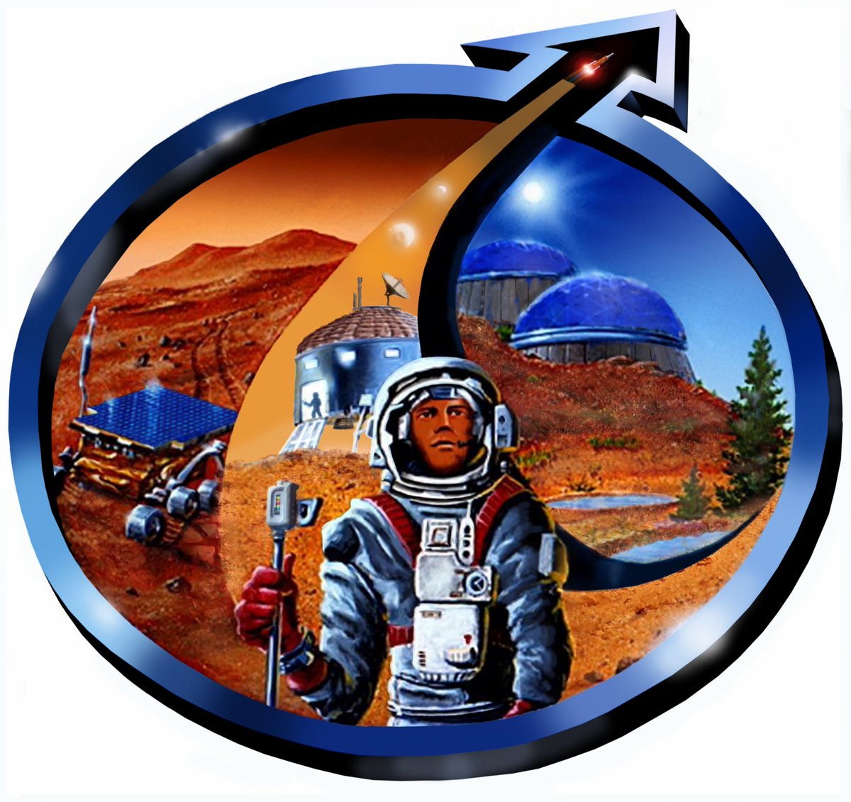 TheMarsSociety's tweet image. Stay curious, stay cosmic. Learn about the Mars Society’s groundbreaking programs, research stations, &amp;amp; STEM initiatives — all in one newsletter. Subscribe at: bit.ly/3LAzmhu. #marsanalog #mars #stem #education #spaceadvocacy #research