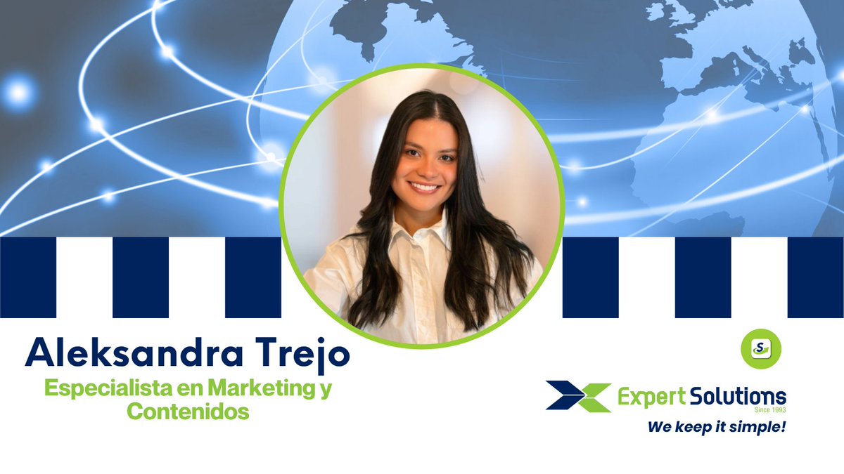 StephyTracking's tweet image. 📊 Aleksandra Trejo - Especialista en Marketing y Contenidos.

Aleksandra forma parte del equipo de Expert Solutions apoyando en la creación de contenido, campañas digitales y diseño visual.

🔗 Expert Solutions – We keep it simple!

#StephyTracking #ExpertSolutions #Liderazgo…