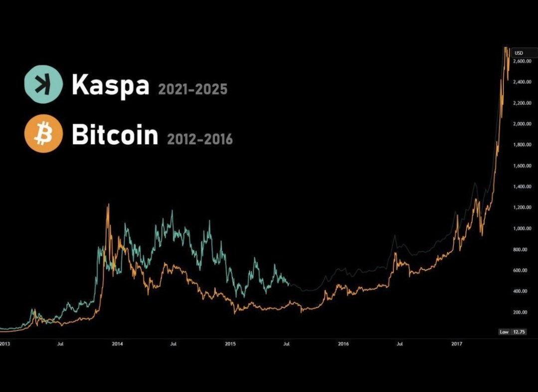 That whole “trending to zero against Bitcoin” argument is a dangerous game to play when Bitcoin is at $2 trillion MC and they’re betting that something like Kaspa can’t even return to all time high (4x). One god candle for Kas and they’ll all be eating their words together with