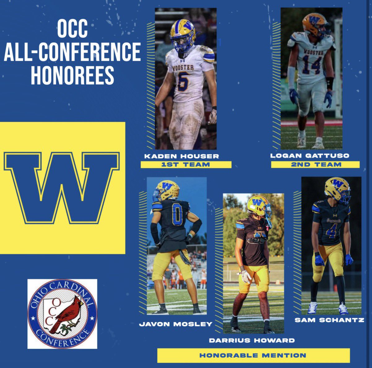 Congratulations to Our All-Conference Selections!