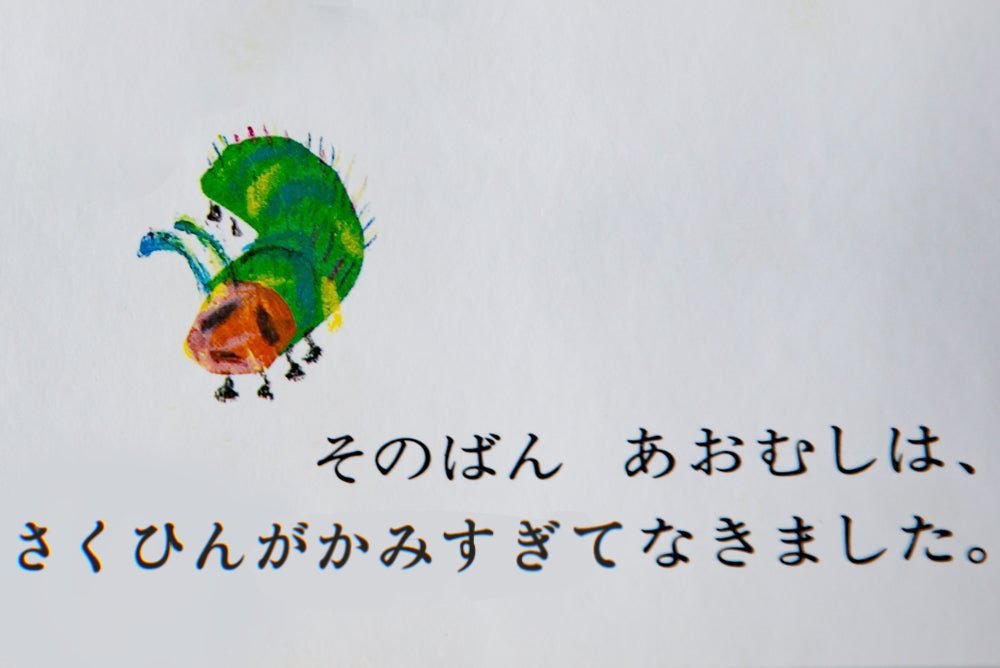 力作 #はらぺこあおむし