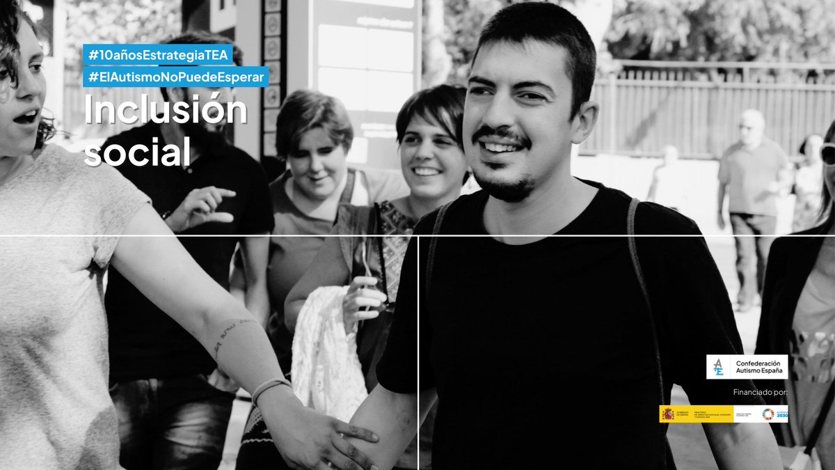 🗣️La participación social no puede limitarse a observar desde fuera. 
Las personas con #autismo deben tener voz y presencia en la comunidad.