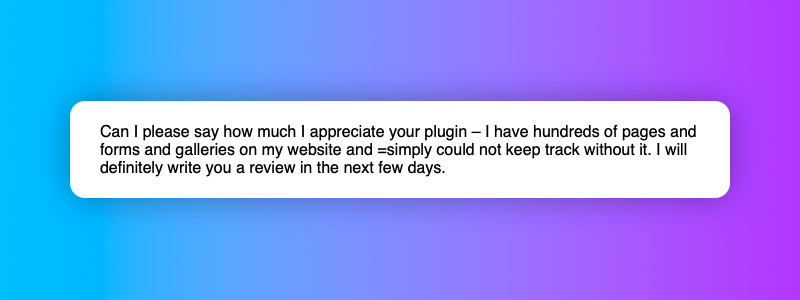 WickedPlugins's tweet photo. It's so nice to get feedback like this. Thank you for using Wicked Folders! https://t.co/hoWZehfhvs